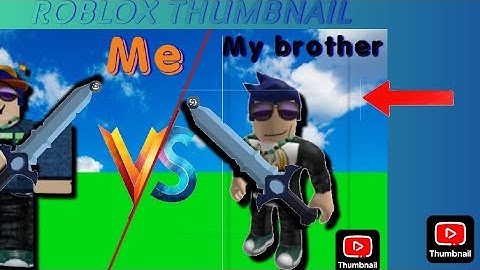 How I make my roblox thumbnails.