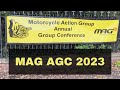 The motorcycle action group agc 2023