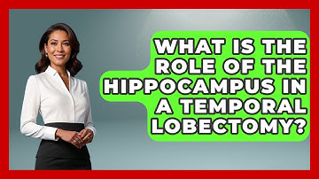 What Is The Role Of The Hippocampus In A Temporal Lobectomy? - The Operating Table