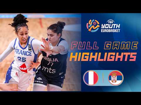 Round of 16: France ๐ซ๐ท vs Serbia ๐ท๐ธ | Extended Highlights | FIBA U20 Women's EuroBasket 2026
