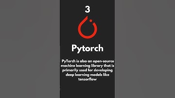 6 most famous machine learning libraries in python #shorts #machinelearning #python