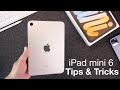 How to use iPad mini 6 + Tips/Tricks!