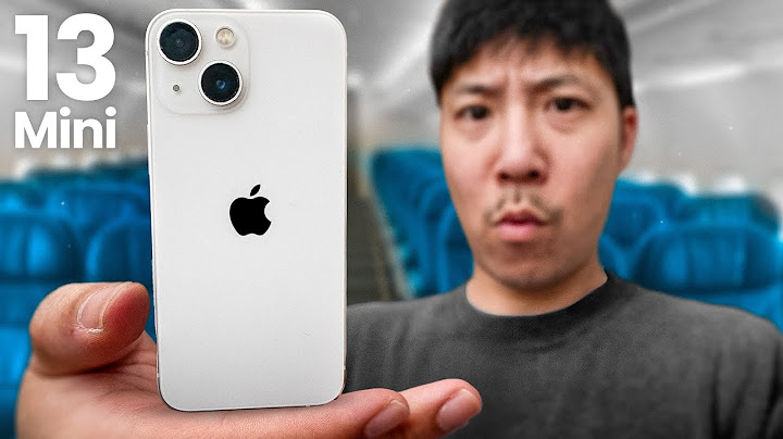 Travelling with iPhone 13 Mini in 2025
