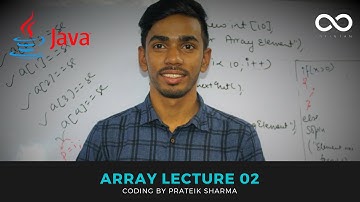 Array Lecture java 02 Class 12 ISC 2019 by Prateik Sharma