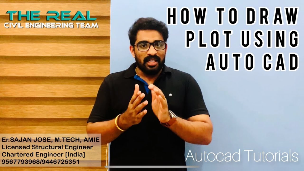 PLOT SKETCH എങ്ങനെ AUTO CAD ഉപയോഗിച്ചു വരയ്ക്കാം |Er.SAJAN JOSE|AUTO CAD MALAYALAM TUTORIALS