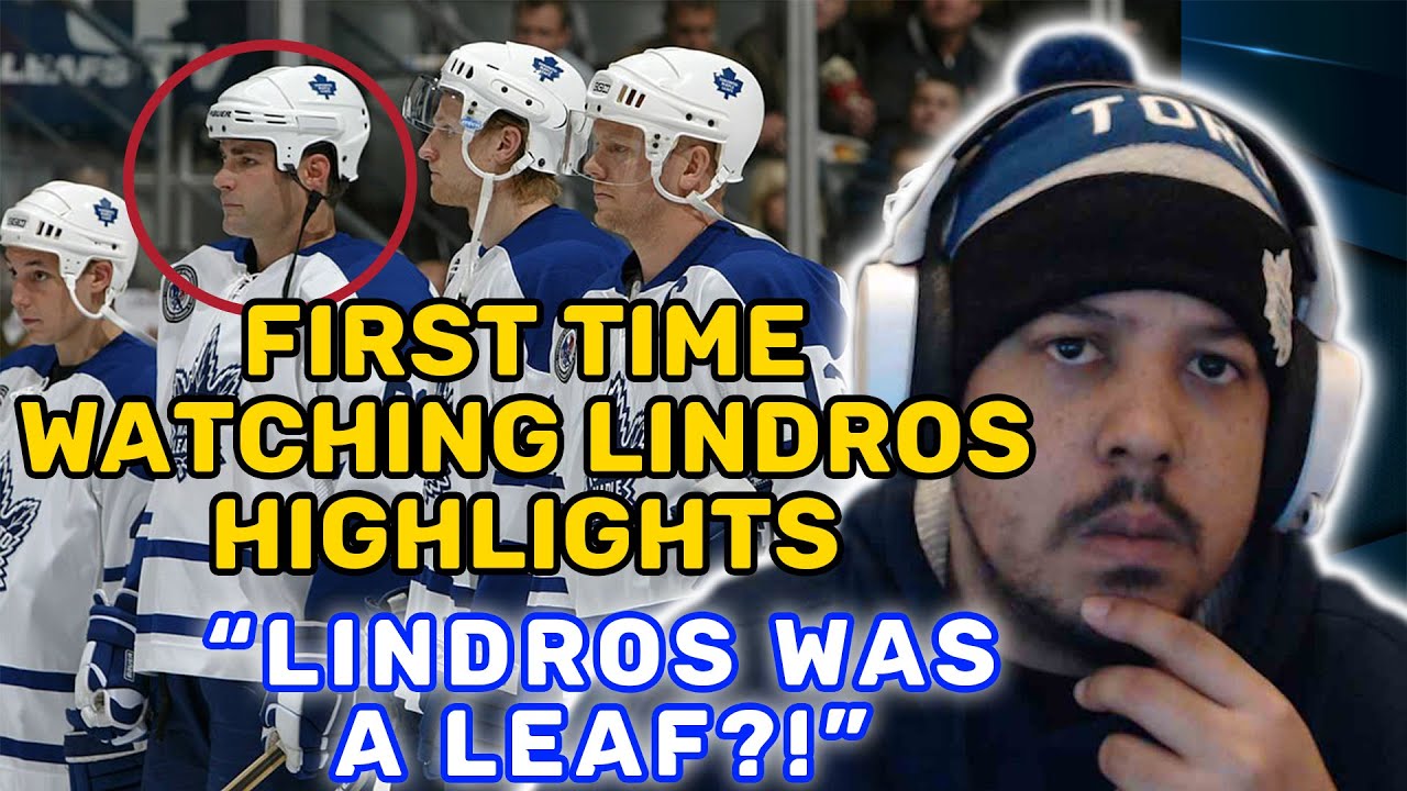 Lindros I Didn't Know ERIC LINDROS Played For The MAPLE LEAFS | First Time ...