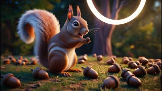 Why do squirrels stash acorns for winter? Wealth