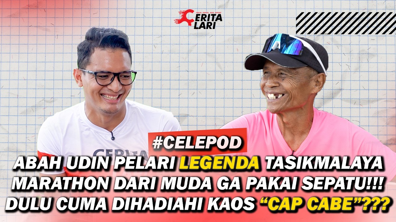 ABAH UDIN LEGENDA TASIK, JUARA LOMBA LARI PERNAH HADIAHNYA CUMA KAOS ...