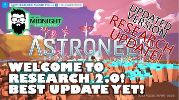 ASTRONEER - RESEARCH UPDATE - ALPHA 0.5 - RESEARCH 2.0 - MINDBLOWING!! BEST UPDATE YET!