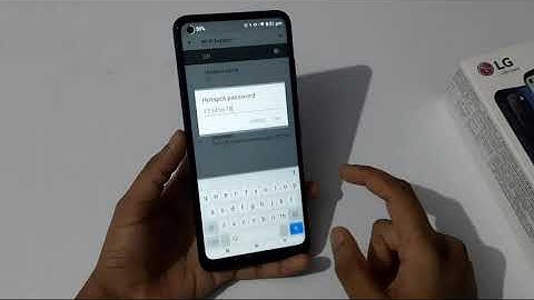 LG w41 setting | how to change hotspot password | postpot password change kaise karen