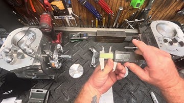 Checking piston compression and pin height. Blossom racing, Junior dragster, jr dragster