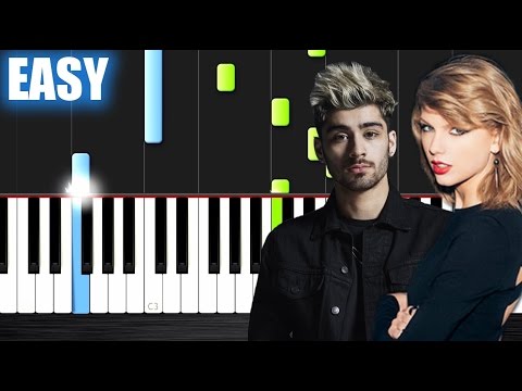 Taylor Swift ft. Zayn - I Don’t Wanna Live Forever - EASY Piano Tutorial by PlutaX