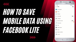 How To Save Mobile Data Using Facebook Lite screenshot 2