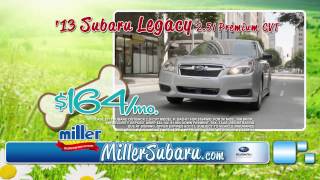 Miller Subaru August 2013 Spot Legacy