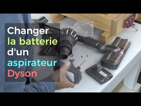 Changer la batterie d'un DYSON 