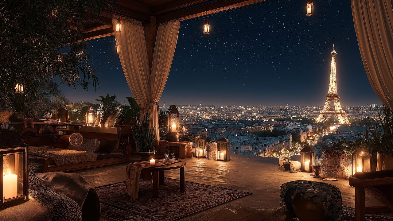 Midnight in Paris 🍷 | Lofi Chill Music for Focus & Relax