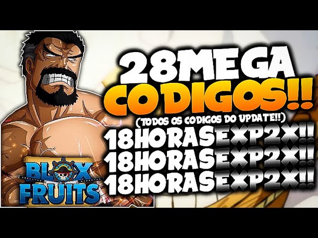 LANÇOU!! 23 NOVOS *EXCLUSIVOS* CODES SECRETOS no BLOX FRUITS