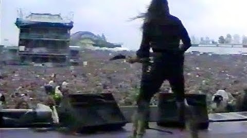 W.A.S.P. - Castle Donington 22.08.1992 "Monsters Of Rock" (TV) Live & Interview