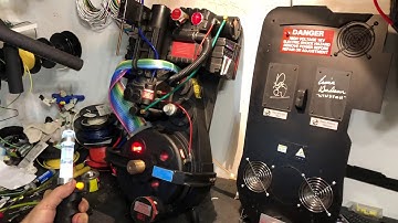 Ghostbusters Proton Pack Bumper Eject and Vent Test