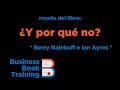 Reseña del libro &quot;¿Y por qué no?&quot;