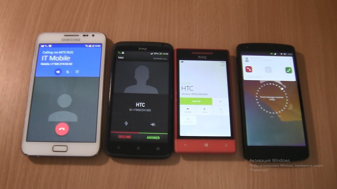 Incoming call&Outgoing call at the Same Time Samsung Note 1 Android 7 ...
