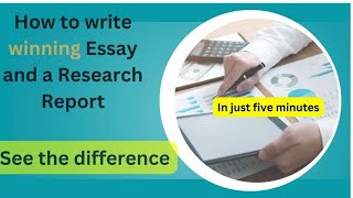 Difference Between Essay and Research Paper – Simple Guide