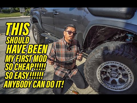 A Simple Fix I Should've Done A Long Time Ago | Toyota Tacoma AC Drain ...