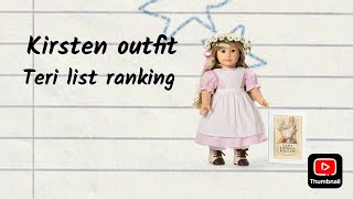 Kirsten Teri List Ranking