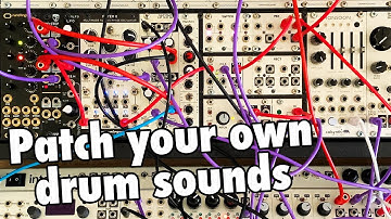 Modular drums: how to make kicks, hats, Buchla bongos and more from scratch