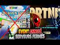Event ANNULÉ et Serveurs FERMÉS Steal the Brainrot &amp; Fortnite