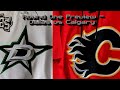 Dallas Stars vs Calgary Flames Round 1 Preview 🏒