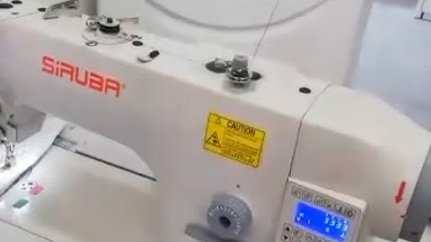 siruba düz makina reset ve parametre (ayrıntılı)