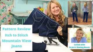 Itch to Stitch Mountain Jeans Pattern Review