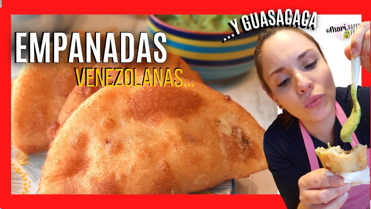 RECETA de EMPANADAS VENEZOLANAS de carne mechada GUASACACA DIVINA😍