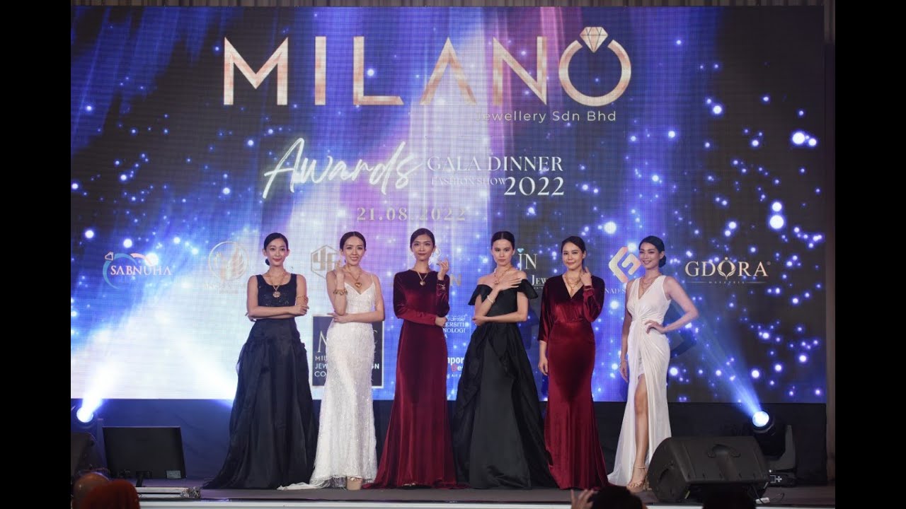 Milano Jewellery Design Competition Awards Gala Dinner 2022 by Awesome Creative Events