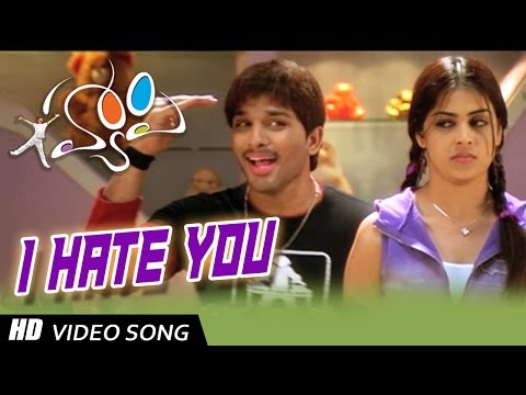 I Hate You Full HD Video Song || Happy Movie || Allu Arjun, Genelia