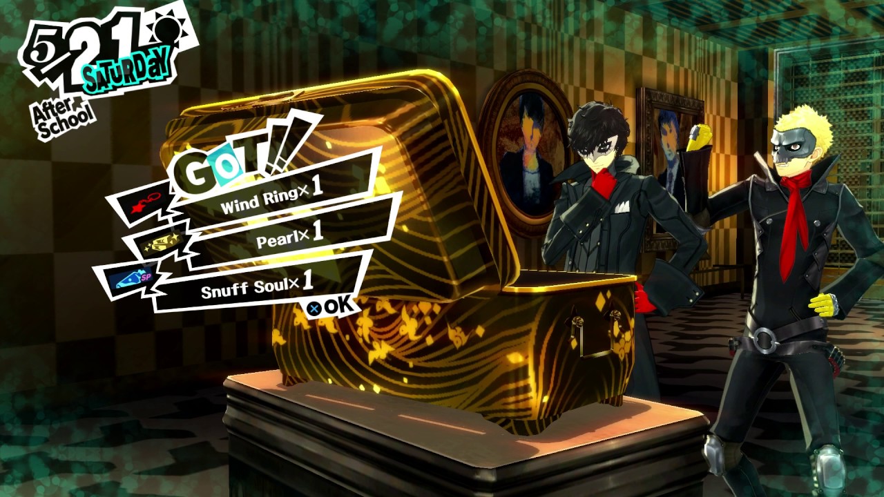 Persona 5 - 5-21: Madarame's Palace: Treasure Hall Lounge: Map Location,  Combat, Chest Loot, Masks - YouTube