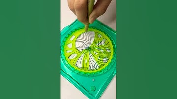 Beautiful ASMR Spirograph Patterns! #art #shorts #spirograph #satisfying #asmr #trending #relaxing