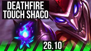 SHACO vs DARIUS (JGL) | Deathfire Touch, 41K damage | NA Master | 26.10