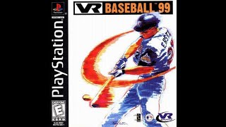 VR Baseball 99 (PlayStation) - San Diego Padres vs. New York Yankees