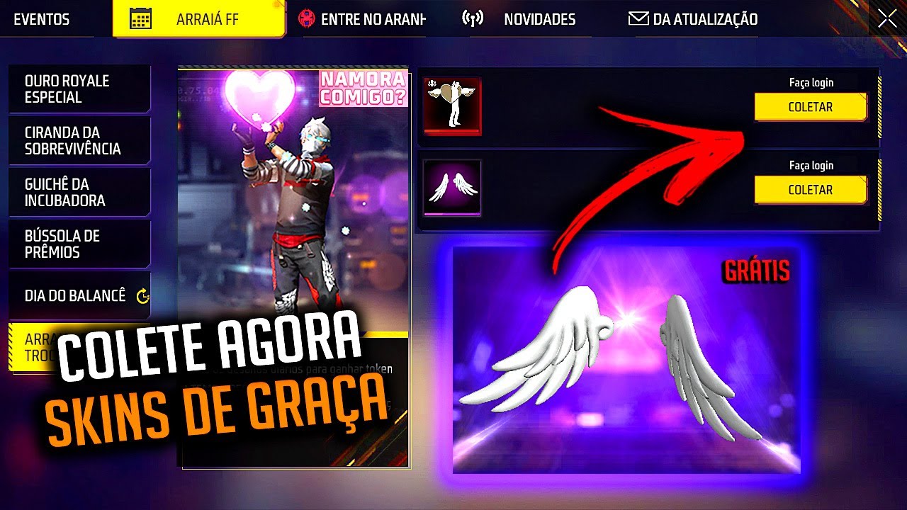 VAZOU! RESGATE O CODIGUIN PASSE BOOYAH! VEJA COMO RESGATAR CODIGO INFINITO 2023  FREE FIRE universal 