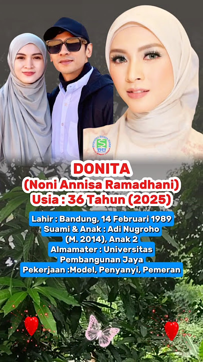Donita : Biodata Lengkap #donita #celebrity #artist #gossip #beritaterkini