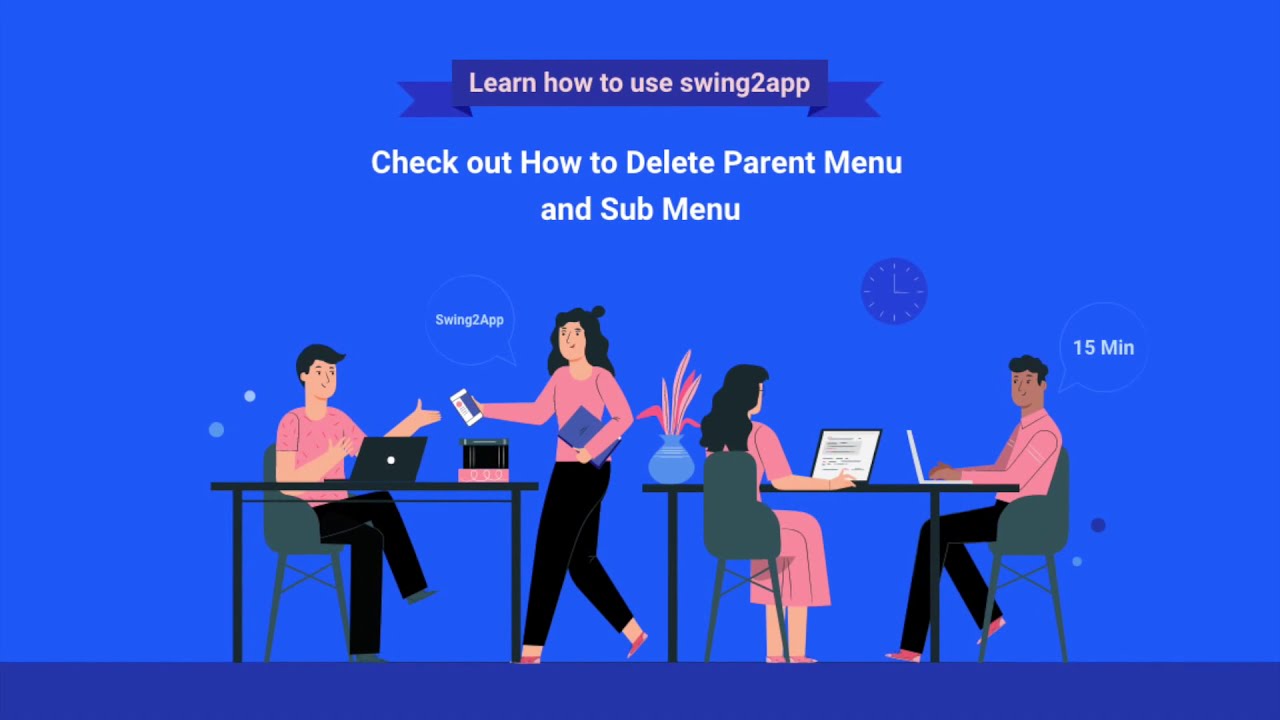 Delete Menu How to Customize Menu |Add or Delete Menu| Swing2App| - YouTube