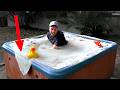 Liquid Sand Hot Tub- Fluidized air bed