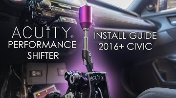 THE CIVIC SI GETS A SHIFTER UPGRADE! | ACUITY 1892 Adjustable Short Shifter Install Guide