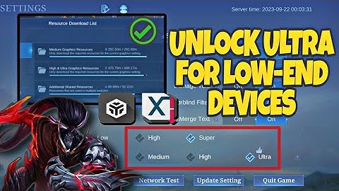 PAANO i-unlock Ang Ultra Settings (Refresh rate + Graphics) For low end devices!