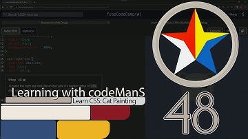 FreeCodeCamp | Learn Intermediate CSS by Building a Cat Painting: Step 48 | Responsive Web Design