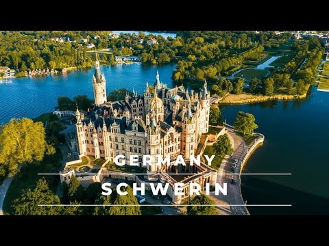 Schwerin von oben in 4k | Das wunderschöne Schloss Schwerin – Travel Germany