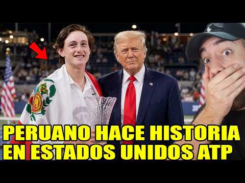 PERUVIAN makes HISTORY in the UNITED STATES by WINNING the ATP 250!