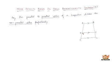 More results based on basic proportionality theorem - 5/5
